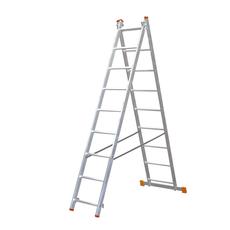 Alumínium kétágú létra 2x9 fokos (250cm)