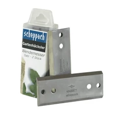 Scheppach késkészlet a Biostar 2000 ágaprítóhoz, 80x30mm, 2db