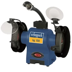 Scheppach BG 150 kettős köszörű, 150mm, 370W, 230V
