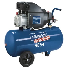Scheppach HC 54 kompresszor, olajkenésű, 50L, 8bar, 1.5kW, 230V