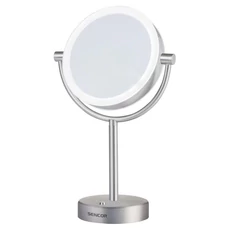 Sencor SMM 3090SS kozmetikai tükör, LED világítás, 18cm