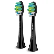 Sencor SOX 102 szónikus pót fogkefefej, prémium, fekete, 2db