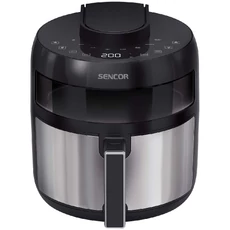 Sencor SFR 5010BK forrólevegős sütő 8 programmal, 5L, 1.5kW