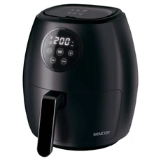 Sencor SFR 5030BK forrólevegős fritőz, 1.3kW, 450g
