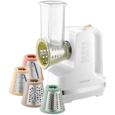 Sencor SSG 4300WH elektromos szeletelő 5 cserebetéttel, 150W