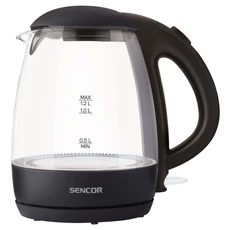Sencor SWK 2300BK üveg vízforraló, 2.2kW, 1.2L