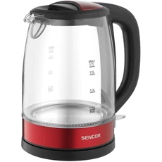 Sencor SWK 7401RD vízforraló, 2.2kW, 1.7l, fekete-piros