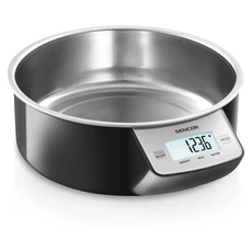 Sencor SKS 4030BK tálas konyhai mérleg, fekete