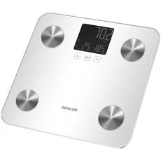 Sencor SBS 6025WH személymérleg, 180kg, fehér (3xAAA elemmel) Sencor SBS 6025WH személymérleg, 180kg, fehér (3xAAA elemmel)