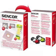 Sencor papírzsák készlet, SVC porszívóhoz 10db (mikro szűrővel/illatosítóval)