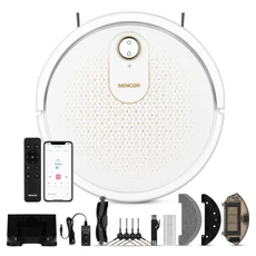 Sencor SRV 4550WH robotporszívó, 28W, 7.5cm
