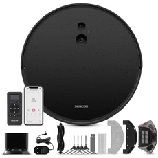 Sencor SRV 6450BK robotporszívó, 26W, fekete