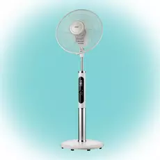 Állványos ventilátor 3D oszcillálás, fehér, 40cm, 60W