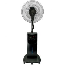 Párásító ventilátor, fekete, 40cm, 90W