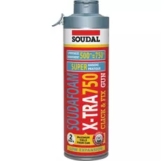 Soudal Click&amp;Fix X-Tra750 pisztolyhab, 500ml
