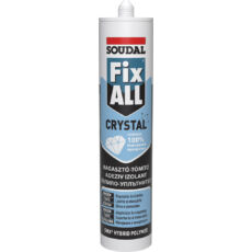 Soudal Fix All Crystal hibrid polimer tömítő-ragasztó, víztiszta, 290ml