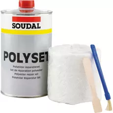 Soudal Polyset 30210 poliészter készlet, 250g