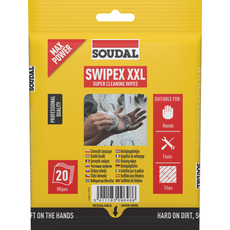 Soudal Swipex ipari tisztítókendő, 20db