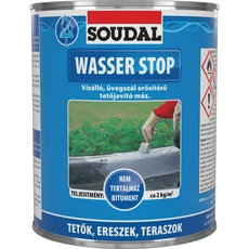 Soudal Wasser Stop tetőjavító máz, üvegszál erősítésű, 750g