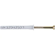 Stalco keretrögzítő dübel süllyesztett fejű PZ csavarral, 10x160mm, 25db