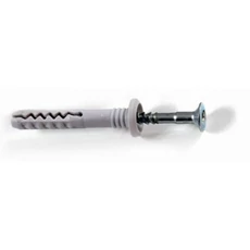 Stalco PP dűbel csavarral, tok-teret rögzítő, müanyag, 6x40mm, 3.8x44mm, 100db