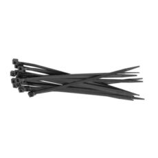 Stalco kábelkötegelő, fekete 7.9x370mm, 100db