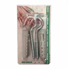Stalco tipli+csillárkampó, 12x60mm+7x62mm, 2db