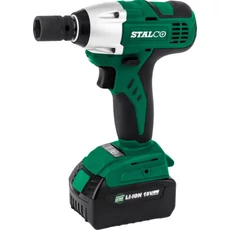 Stalco akkus ütvecsavarozó, 1/2", 18V, 2x4.0Ah akkuval és töltővel Stalco akkus ütvecsavarozó, 1/2", 18V, 2x4.0Ah akkuval és töltővel