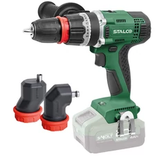 Stalco DS20-60Q akkus fúró-csavarozó, 1/4", 1.5-13mm (akku és töltő nélkül)