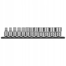Stalco dugókulcs készlet, 4-13mm, 1/4&quot;