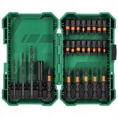 Stalco üthető bit és dugókulcs készlet, 25-50mm, 34 részes