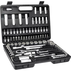 Stalco dugókulcs készlet 1/2"-1/4", 94 részes 