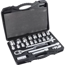 Stalco Perfect dugókulcs készlet, 1/2&quot;, 10-32mm, 24 részes