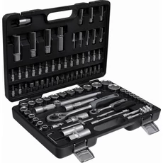 Stalco Perfect dugókulcs készlet, 1/2"+1/4", 94 részes