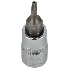 Stalco kézi bit dugókulcsfej Torx, 1/4" TT45