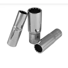 Stalco Perfect dugókulcs, spline, hosszú, CrV, 1/2&quot;, 15mm