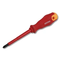 Stalco csavarhúzó, 2 komponensű nyéllel, VDE, PH1x80mm