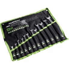 Stalco Perfect csillag-villáskulcs készlet, 6-22mm, 12 részes