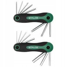 Stalco imbuszkulcs készlet, torx-hex, 16db-os