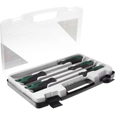 Stalco Premium fém reszelő és fa ráspoly készlet, 200mm, 5db-os Stalco Premium fém reszelő és fa ráspoly készlet, 200mm, 5db-os