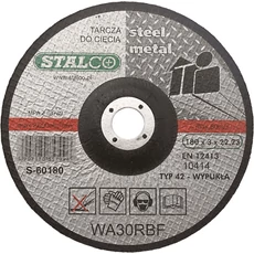 Stalco Premium vágókorong fémhez, Konvex, 180x3.0mm