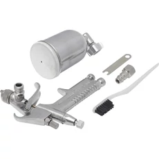 Stalco festékszóró, lakkozó pisztoly, mini, felső/oldal tartályos, 1/4&quot;, 100ml