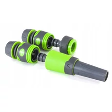 Stalco Garden locsolófej készlet, gumírozott 1/2", 4 részes