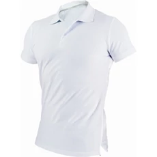 Stalco Garu piké galléros poló, fehér, XL