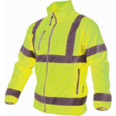 Stalco Prémium softshell láthatósági kabát fényvisszaverő csíkkal, sárga, XL