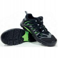 Stalco Perfect Raptor S1P SRC munkavédelmi cipő, fekete-szürke-zöld, 47