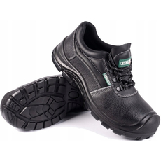 Stalco Premium Technic Low S3 SRC munkavédelmi műbőr félcipő, fekete, 47