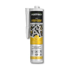 Stalco Perfect KHS 48 ultragyors hibrid ragasztó, fehér, 280ml