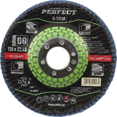 Stalco Perfect csiszolókorong, lamellás, 115x22.23mm, G40