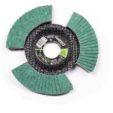 Stalco Perfect csiszolókorong, réselt, átlátszó, 125x22.23mm, G40